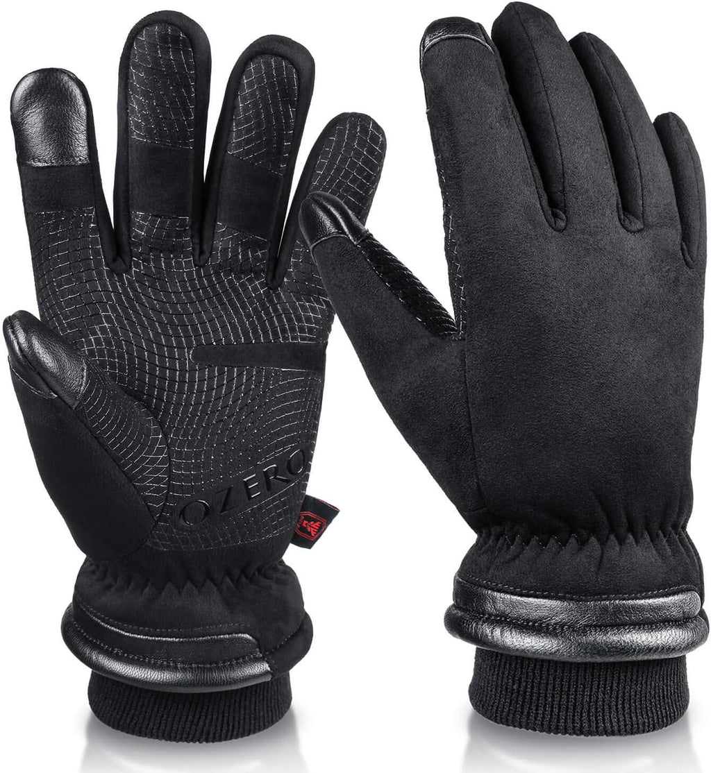 OZERO Winter Gloves Waterproof -30 C Thermal, Touchscreen Thick Glove for Men Women in Canada Cold Snap