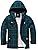 MoFiz Mens Jackets Coats Fleece Lined Sherpa Cotton Plaid Coat Hoodie Winter Warm Full Zip Flannel Jacket for Men