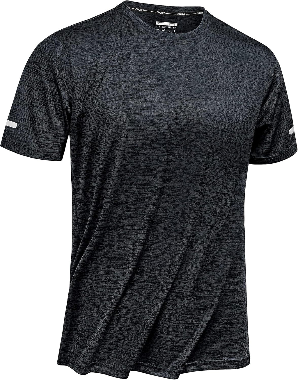 TACVASEN Men's Athletic T-Shirts Quick Dry Short Sleeve Crew Neck Running Workout Gym T-Shirt