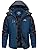 TACVASEN Men's Waterproof Fleece Liner Winter Coats Parka Mountain Windproof Warm Snow Ski Jacket With Multi-Pockets