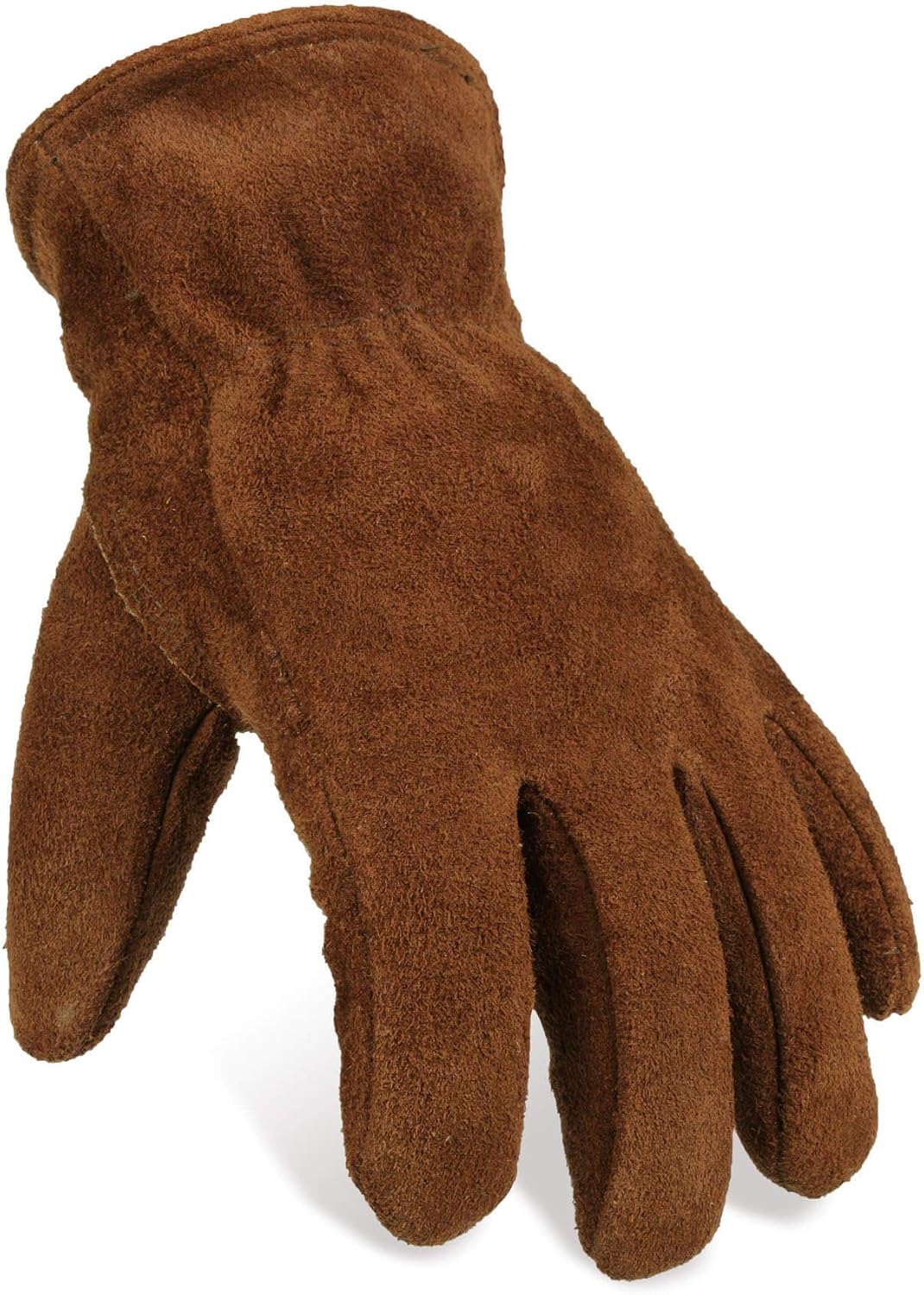 OZERO Winter Thermal Leather Work Gloves with Thick Imitation Lambswool Lining, Warm Gift for Cold Weather (X-Large)