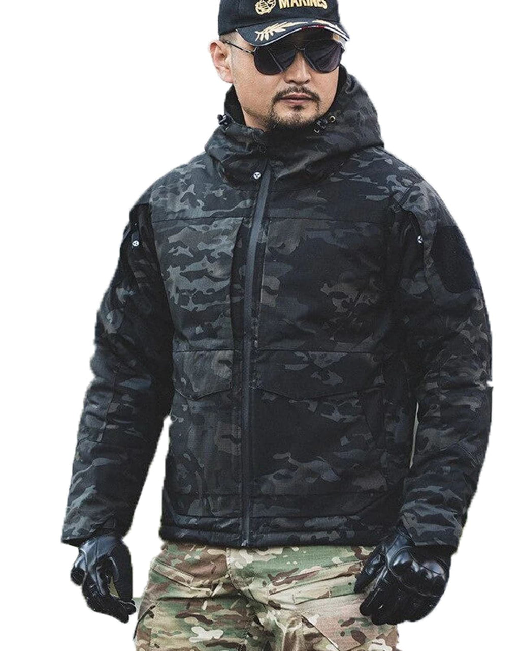 Outdoor Tacticalwindproof warm jacket Camo Jacket