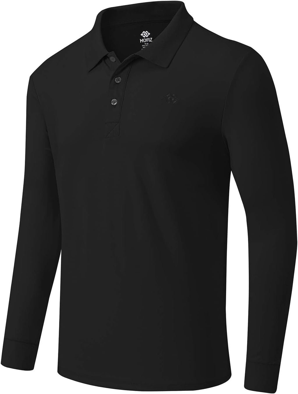 MoFiz Men's Golf Polo Shirts Long Sleeve Jersey Shirts Comfortable Athletic T-Shirt Casual Classic Wear