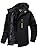 TACVASEN Men's Waterproof Fleece Liner Winter Coats Parka Mountain Windproof Warm Snow Ski Jacket with Multi-Pockets