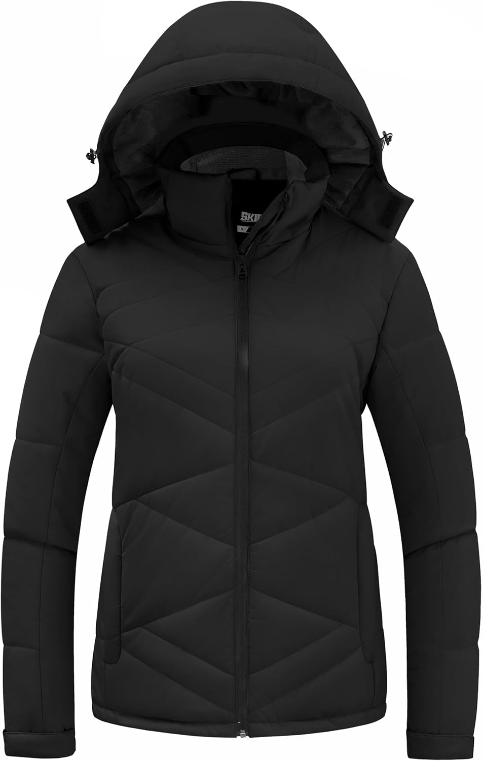 Skieer Women's Waterproof Ski Jacket Warm Snow Winter Coat Mountain Windproof Hooded Raincoat