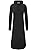 WenVen Womens Plus-Size Long Length Pullover Fleece Hoodie Sweatshirt Dress