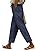 heekpek Linen Pants for Women Casual Capri Pants Drawstring High Waist Straight Cropped Pant Loose Trousers with Pockets
