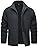 TACVASEN Men's Fleece Jackets Full Zip Lightweight Jacket Casual Soft Warm Coats with Pockets