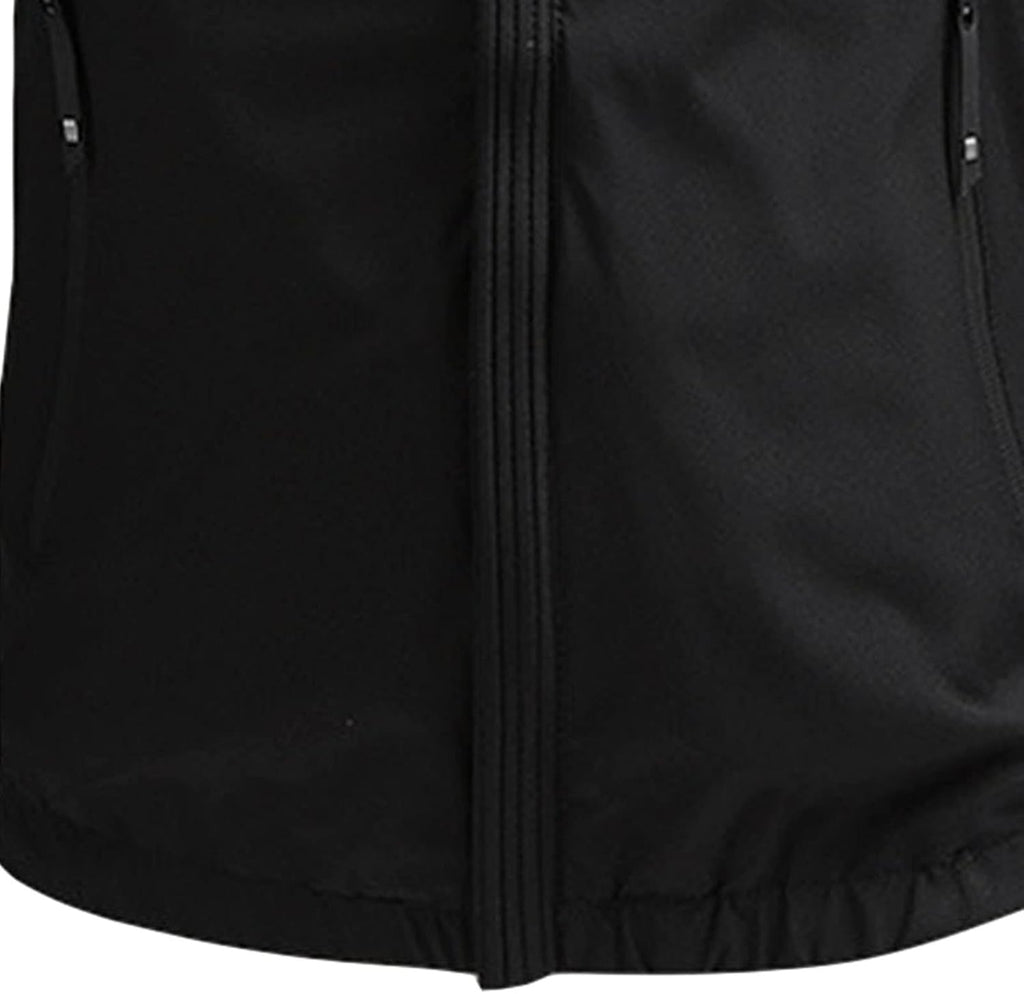 JEShifangjiusu Mens Rain Jacket Waterproof Lightweight Thin Windbreaker Zip Pocket Winter Down Jacket With Hooded Hiking Coat