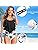 heekpek Tankini Swimsuits for Women Halter Bathing Suits Tummy Control 2 Piece High Waisted Swimsuit Ruched Bikini