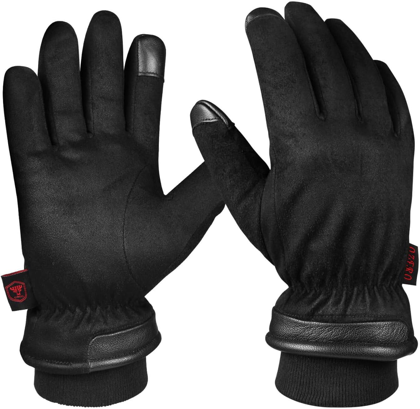 OZERO Winter Gloves Waterproof -30 C Thermal, Touchscreen Thick Glove for Men Women in Canada Cold Weather