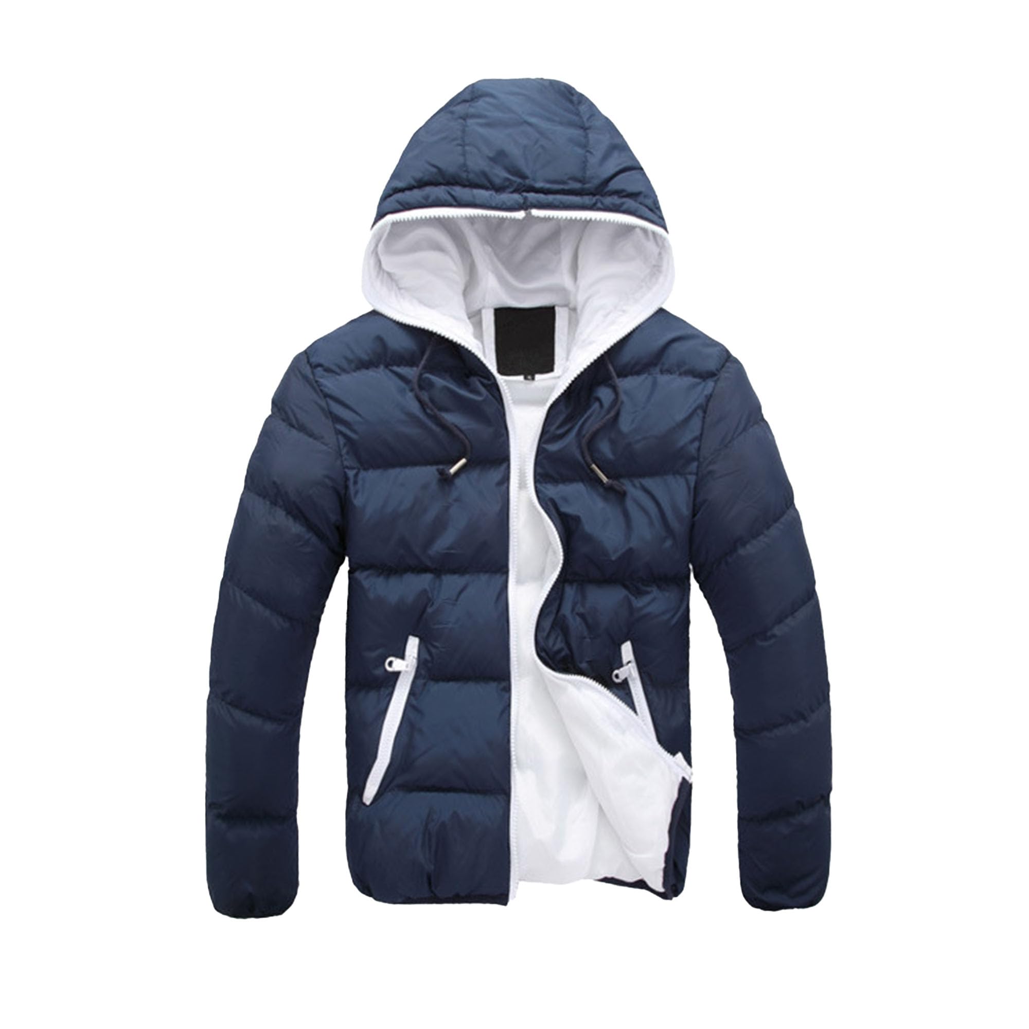 Maiyifu-GJ Men's Winter Down Coats Lightweight Warm Waterproof Thicken Jacket Winter Hiking Outerwear