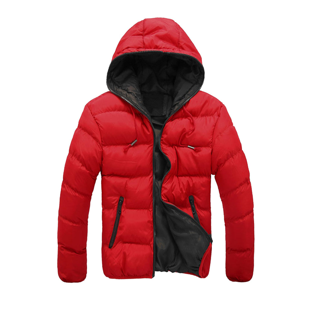 Maiyifu-GJ Men's Winter Down Coats Lightweight Warm Waterproof Thicken Jacket Winter Hiking Outerwear