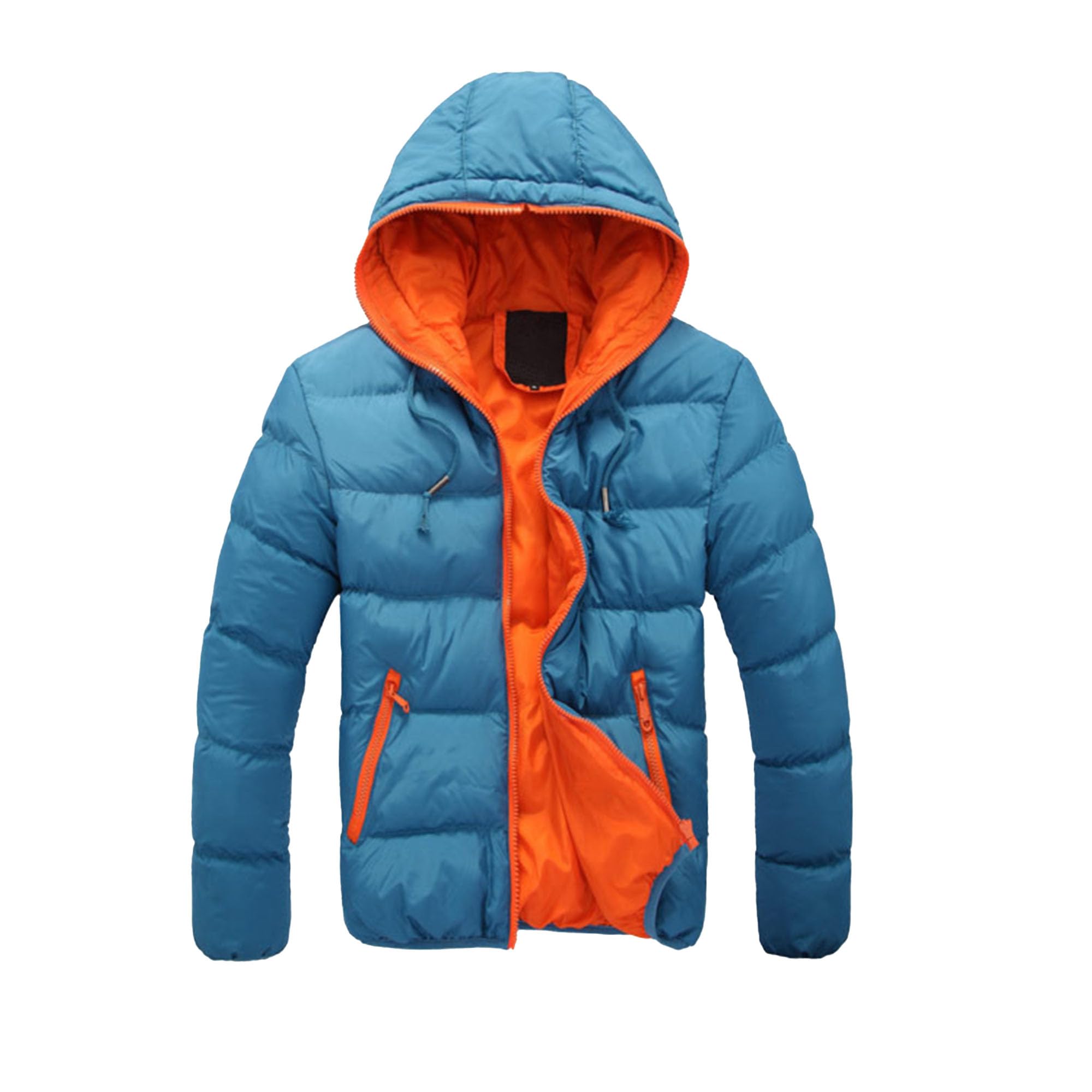 Maiyifu-GJ Men's Winter Down Coats Lightweight Warm Waterproof Thicken Jacket Winter Hiking Outerwear