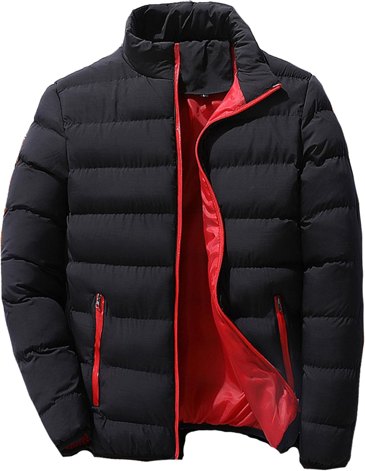 Maiyifu-GJ Men's Winter Down Coats Lightweight Warm Waterproof Thicken Jacket Winter Hiking Outerwear