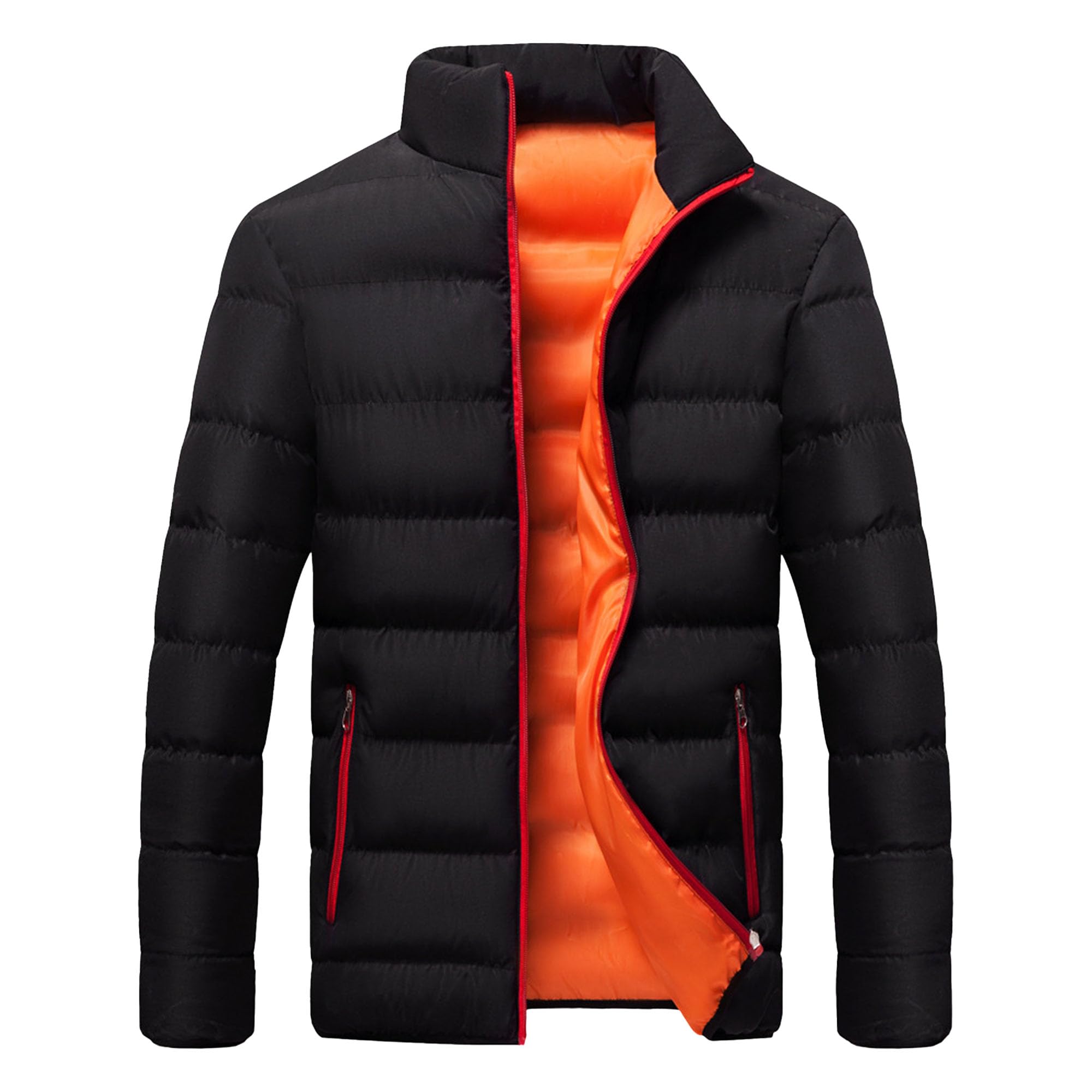 Maiyifu-GJ Men's Winter Down Coats Lightweight Warm Waterproof Thicken Jacket Winter Hiking Outerwear
