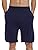 JINSHI Men's Cotton Comfy Lounge wear Sleepwear Pajamas Shorts