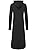 WenVen Womens Plus-Size Long Length Pullover Fleece Hoodie Sweatshirt Dress
