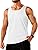 TACVASEN Men's Tank Top Cotton Sleeveless Muscle Shirts Gym Workout Shirt Athletic Running Tee for Men