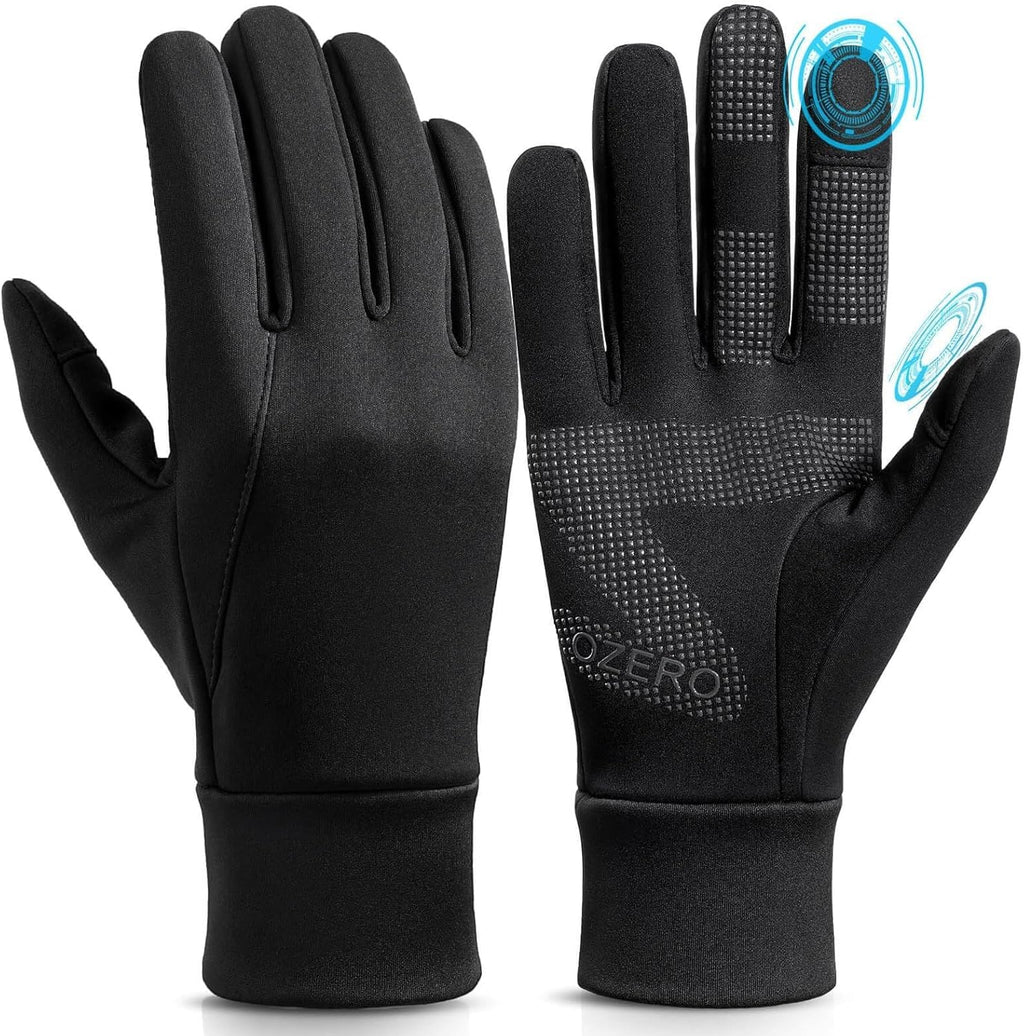 OZERO Winter Thermal Gloves Men Women Touchscreen Anti Slip Water Resistant Windproof in Cold Weather for Driving Cycling