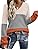 Zeagoo 2024 Womens Sweaters V Neck Lightweight Crochet Pullover Sweater Tops Casual Long Sleeve Pullover