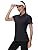 TACVASEN Golf Polo Shirt for Women Short Sleeve SPF Shirts Womens Running Shirts Athletic Shirts Quick Dry Casual Work Shirts Black M