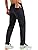 TACVASEN Mens Hiking Pants Lightweight Quick Dry Stretch Joggers for Running Workout Casual with Zipper Pockets