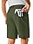 TACVASEN Men's Golf Shorts 9" Stretch Dress Work Shorts Quick Dry Lightweight Casual Flat Front Shorts with 4 Pockets