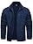 TACVASEN Mens Fleece Jackets Full Zip Up Lightweight Jacket Casual Soft Hiking Sweaters Winter Warm Coats with Pockets